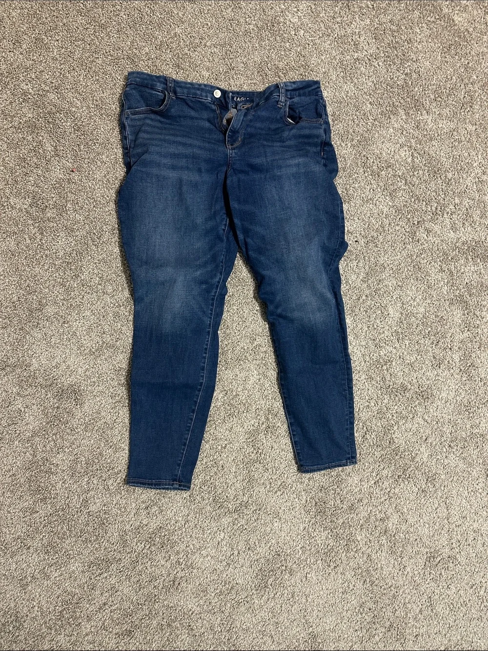 American Eagle Outfitters Dark Blue Skinny Jeans